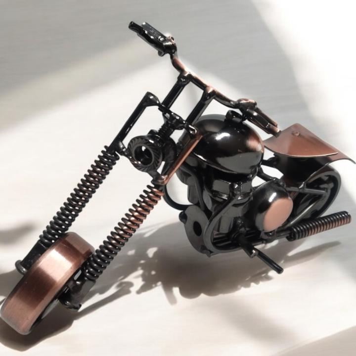 Metal Bike Showpiece for Home and Office Decor – A Classic Masterpiece