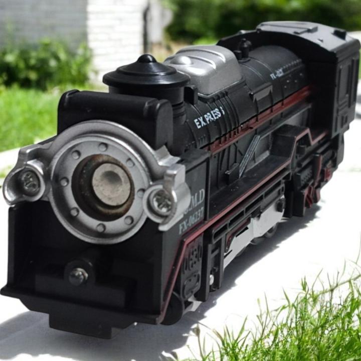 Electric Toy Train Set with Tracks for Kids – Interactive Playtime Adventure