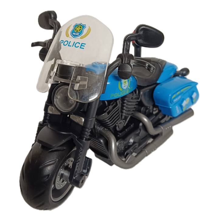 Mini Police Bike Toy for Kids - Action-Packed Fun for Little Officers!