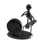Decorative Musical Metal Stand with Clock   - Timeless Home Decor