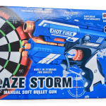 Mini Soft Bullet Gun Kids Toy - Safe and Fun Foam Dart Blaster for Indoor and Outdoor Play