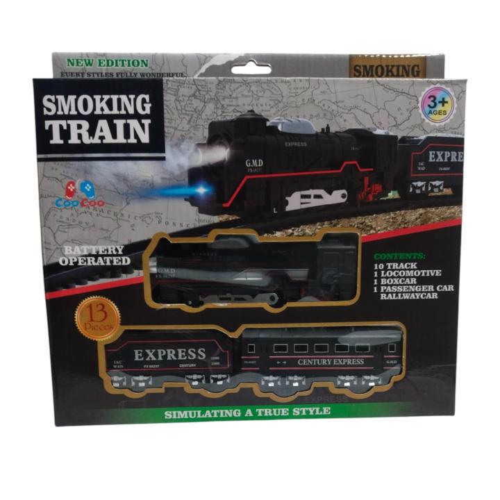 Electric Toy Train Set with Tracks for Kids – Interactive Playtime Adventure