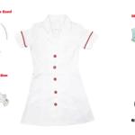 Kids Nurse Costume with Stethoscope, Syringe, Mask, and Nurse Headband – 4-Piece Role-Play Set for Aspiring Nurses!