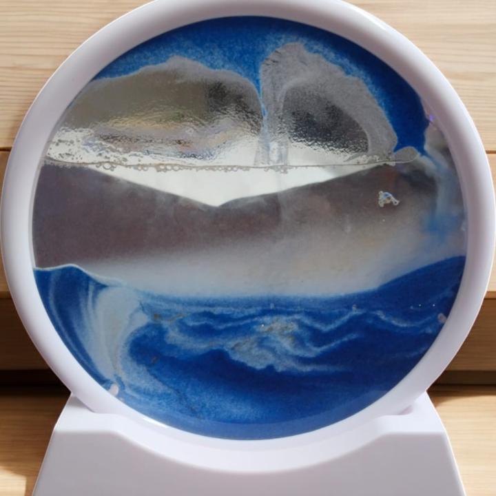 Mobile Sand Painting for Home Decor – Mesmerizing Dynamic Art!