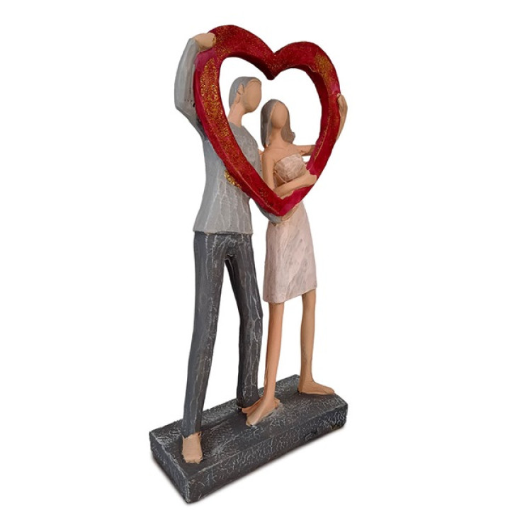 Romantic Face Heart Couple Idol Symbol of Everlasting Love