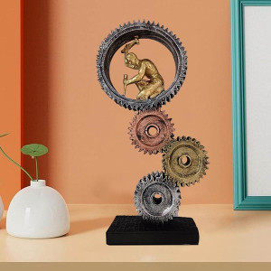 Futuristic In Gear Machine Man Idol Set of 1 - A Unique Blend of Art and Technology