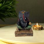 Hand Crafted Modak Ganesha Idol - Embrace Divine Blessings