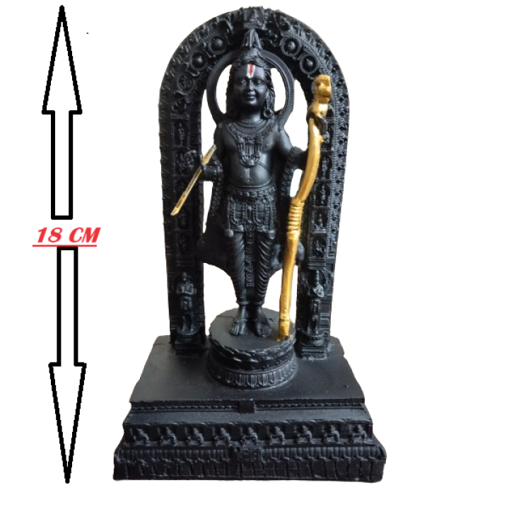 Shree Ram Lalla  Idol  &   Ram Temple Ayodhya Model  – Symbol of Love and Devotion Combo Offer on occasion of Ram Navami